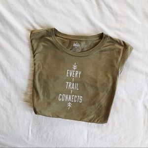 REI “Every Trail Connects” Short Sleeve Tee